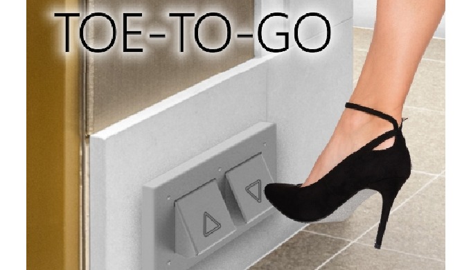 Pulsante a pedale TOE-TO-GO (T2G)