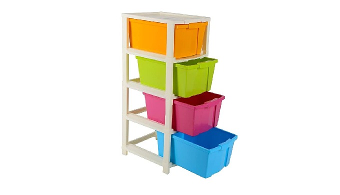 Plastic modular drawers for homes, offices, hospitals, parlors, schools, and clinics. Multicolor and...