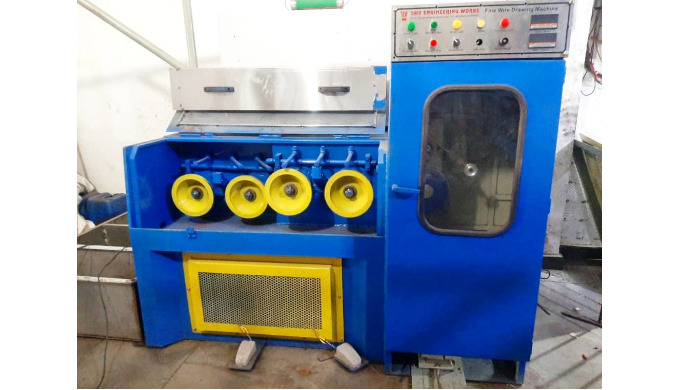 Fine Wire Drawing machine SWG 22 To 40 MM - 0.711 To 0.1219