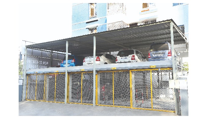 WPS is your ideal Partner in Parking Systems! Our Combilift 551 systems provide another perfect park...