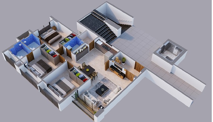 The Cheesy Visual Studio is the most renowned 3D floor plan rendering services provider in the USA. ...