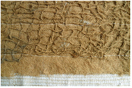 Vegetation mat that uses 99.9% biodegradable material that can be applied to sites requiring additio...
