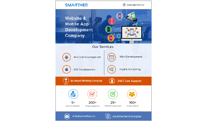 Smarther Technologies is the top creative Web and Mobile App Development Company in Chennai. Our exp...