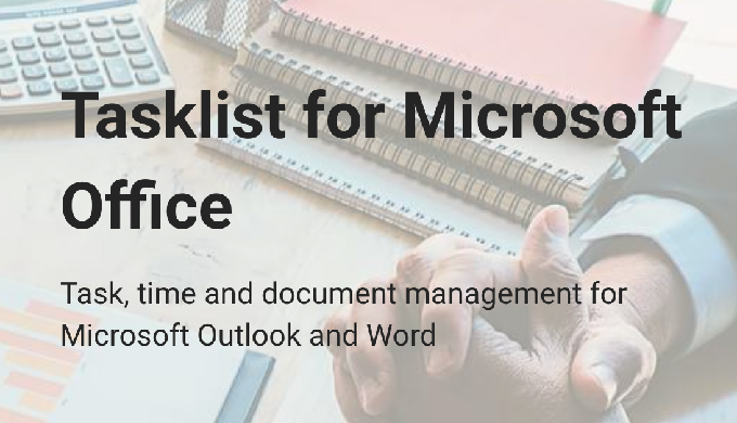 Task management for Microsoft Outlook