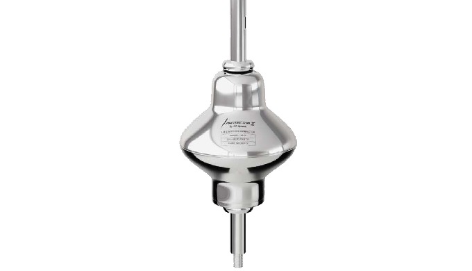 The ESE lightning conductor PROTECTOR® DLP complies with the standard NF C 17-102. 194 mt protection...