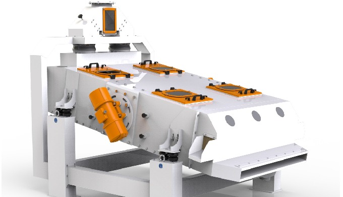 it is designed to remove large and small size impurities, paper, straw, beans At food processing ind...