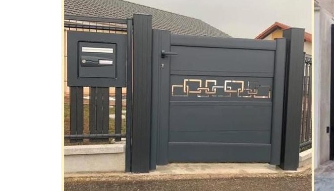 Modern Metal Gates for Entrances and Yards