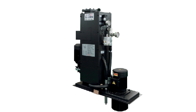 It uses a cyclone filter and is a high-pressure cutting oil supply unit. It can be installed without...