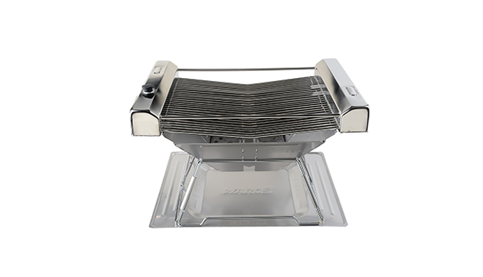 WAROS Charcoal Fire Grill enables you to enjoy true taste of meat which has delicious juice by makin...
