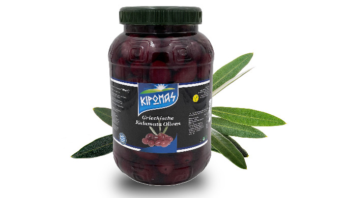 KIPOMAS Premium Kalamata Oliven GESCHMACK - Unsere schwarze Kalamata Olive schmeckt richtig nach fri...