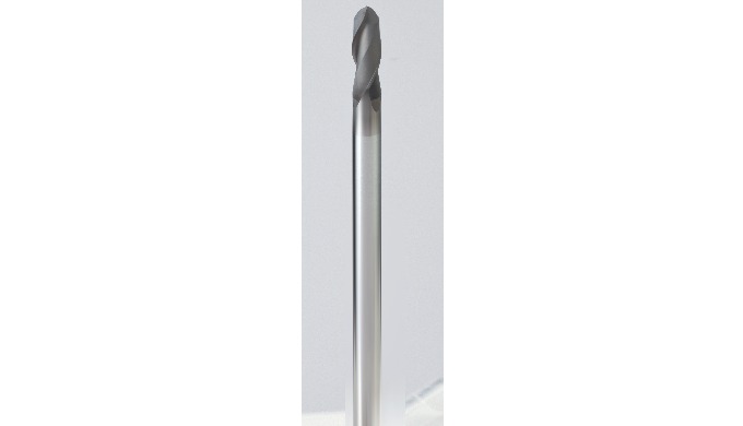 K-GRAPHITE: 2DBL-2 Flutes Dijamantno obložene kuglične glodalice za grafit * Finilice za grafit, oja...
