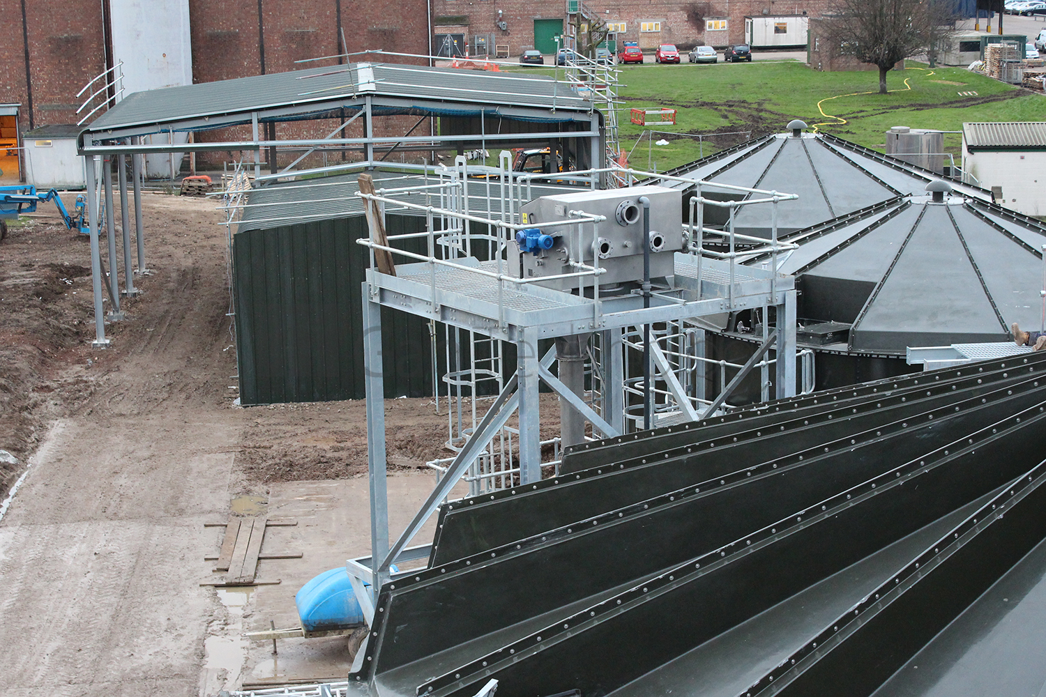 Gap Technology Limited provide structural steel work including access platforms, handrailing, chutes...