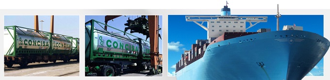 National and international transport of food products