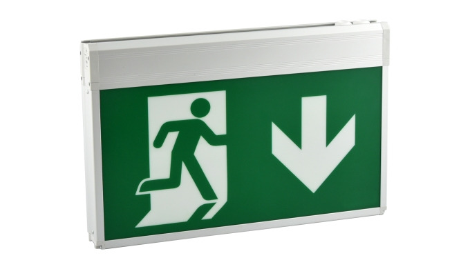 Safety signs and warning lights