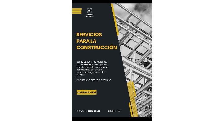 Desde estructuras metálicas hasta soluciones completas para tu proyecto constructivo, destacamos por...