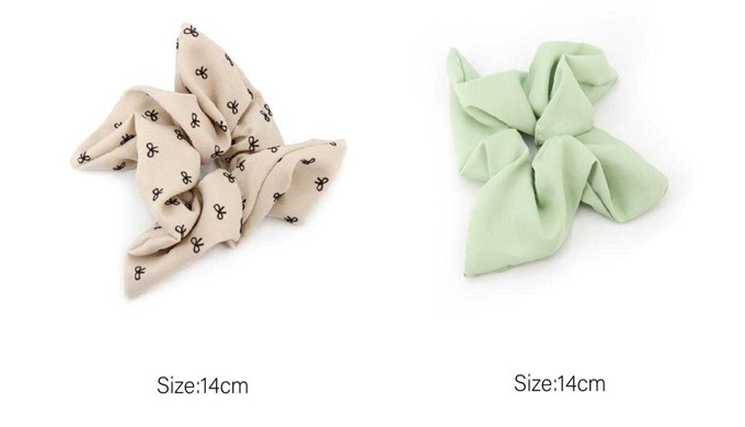 A collection of ribbon hair accessories in various sizes and styles, perfect for adding a charming t...