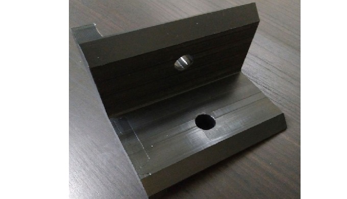 Double HDPE Black Bracket