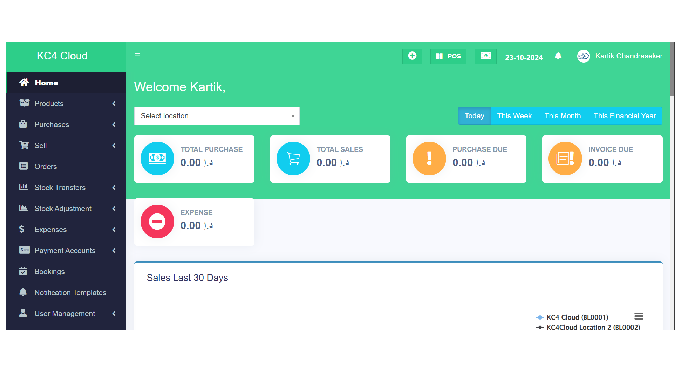 Overview The KCforCloud Technologies POS system is a powerful, all-in-one solution designed to meet ...