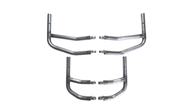 DIFFERENT MODELS OF ARMS FOR MIRRORS MANUFACTURED IN A TUBE.