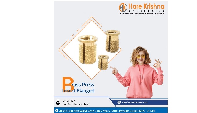 Best Quality Brass Inserts Manufacturer in India – Harekrishna Enterprise is a leading Brass Inserts...