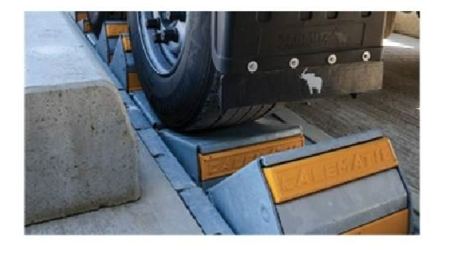 Calematic Wheel Chocks for trailers