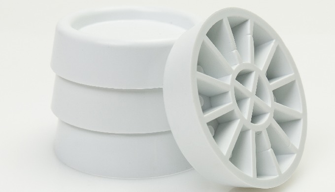 Anti-vibration pads Roller Kappatos 00671 - White Description: Set of 4 vibration dampers in white S...