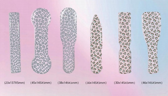 A range of foot care files including durable glass foot files and patterned foot files for callus re...