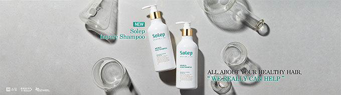 Solep scalp care solution is developed thorugh 13 years reaserch by “Wellkin”, Korea No.1 scalp prof...