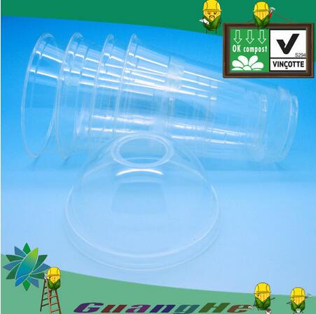PLA cold drink cup/ Eco ice cream cup