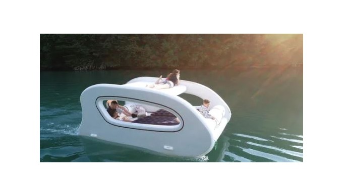 INFLATIBLE SOLAR CATAMARAN 450