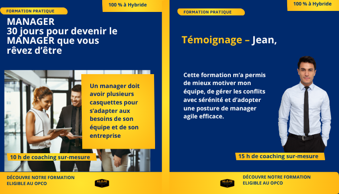 Développez vos compétences managériales avec notre formation Manager une équipe avec agilité. En 35 ...