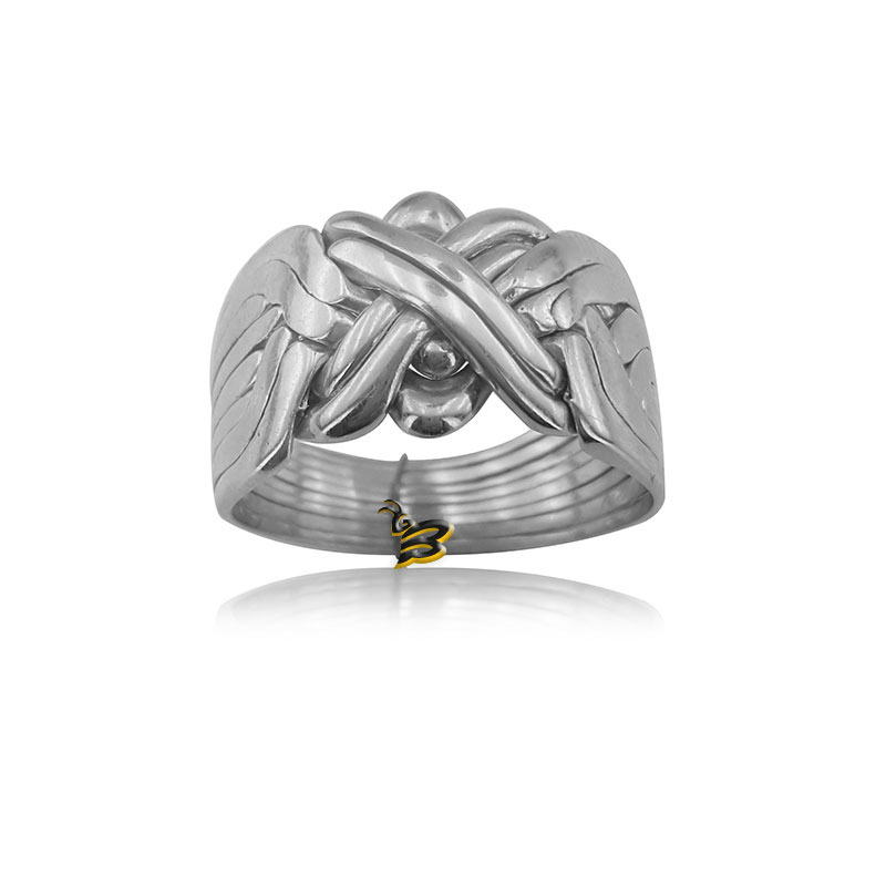 Gold : 14K Stone : - Size : 6-12 US size Weight : 12,50 gr