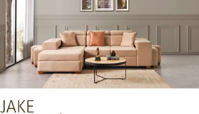 Jake - one of our popular corner sofas.