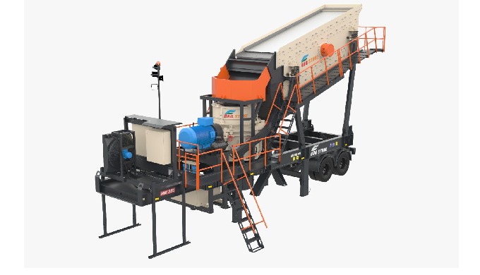 Wheel Mounted Cone Crusher