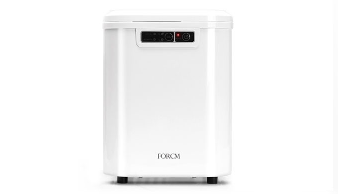 FORCM rapid ice maker takes 7 ~ 11 minutes COMPACT SIZE - Convenient size to carry and store. The ic...