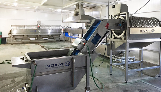 food processing plant machinery