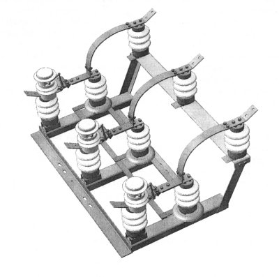РЛНДМ-2-10-200 УХЛ 1 (3-х полюсной) Разъединитель