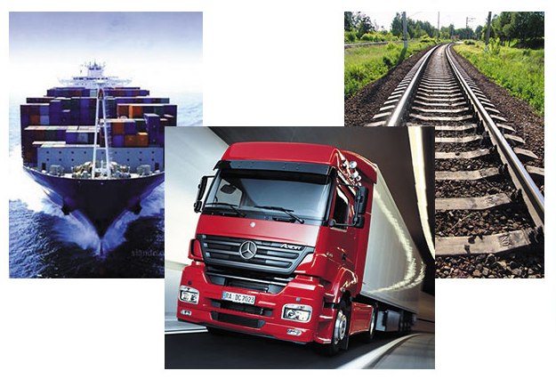 Servicii multimodale, auto si feroviare pe principiul door-to-door.