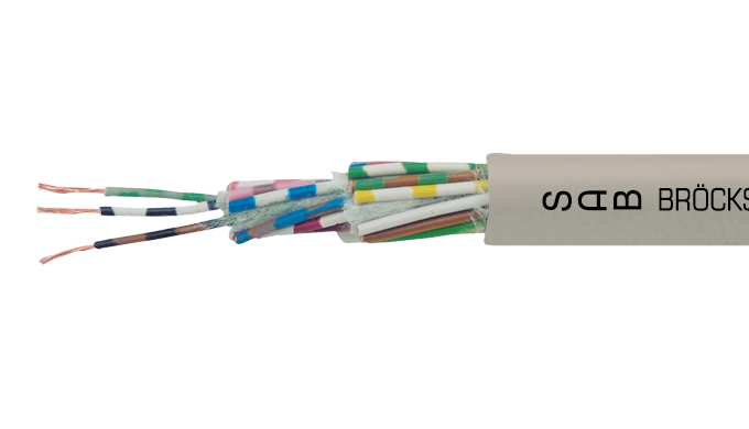 Câble de transmission de donnée en PVC semi-rigide