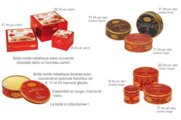 Marrons Glacés Entiers Sous Vide