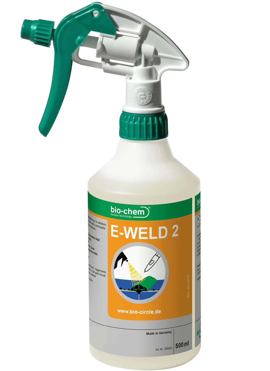 Bio-chem E-WELD 2 are la bază ingrediente similare cu cele naturale, previne lipirea stropilor de su...