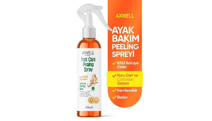 Ortakal Aromatic Foot Peeling Spray helps you get rid of dead skin on your feet. It ensures the bala...