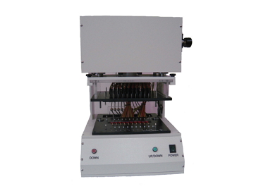 -PCB tester using pneumatic -Used for checking functions of PCB of various sizes, including those fo...