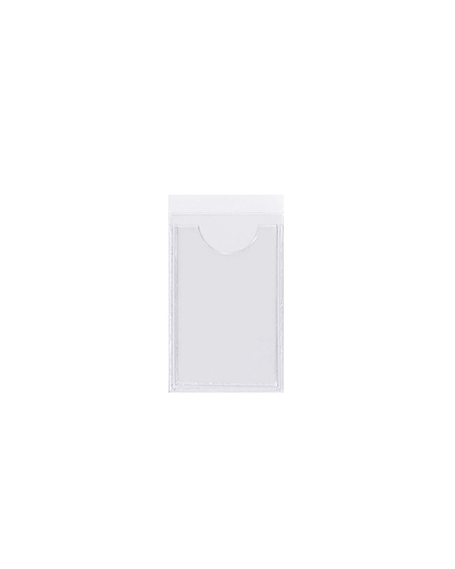 1-1/16 x 1-11/16 adhesive label holder
