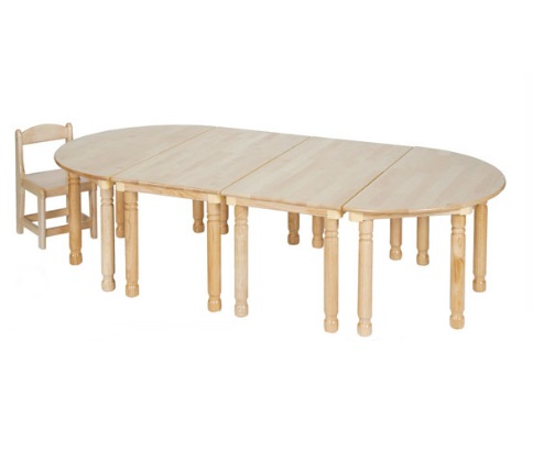 BASIC DESK (Birch tree series) - Eco-Friendly - Solid collection Birch tree wood (no-pockmarked and ...