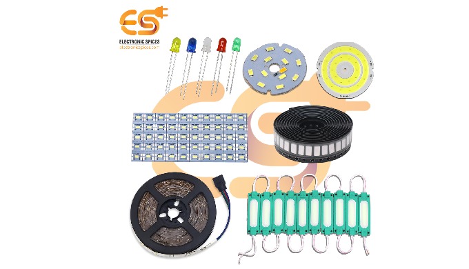 An LED is a two-lead semiconductor light source, which emits lights when activated. It emits blue co...