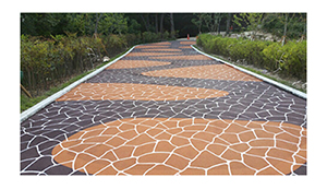 Paving the floor surface of Ascon, Water drained concrete, Concrete, etc. it is multiple using produ...