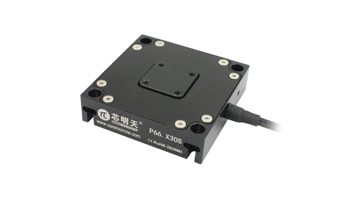 CoreMorrow P66.X30 piezo nano-positioning stage uses piezoelectric stacks as driving source and usin...