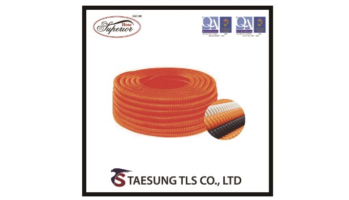 TAESUNG TLS CO.,LTD PVC FLEXIBLE LIGHT SUCTION HOSE - made in korea l APPLICATION l -General water s...