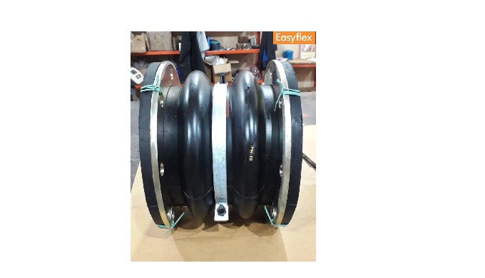 rubber bellow with double arch available in standard and custom dimensions.